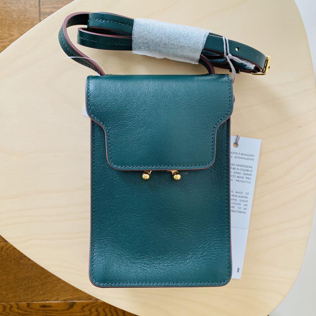 【MARNI】マルニ TRUNK トランク ソフト フォンバッグ(新品)