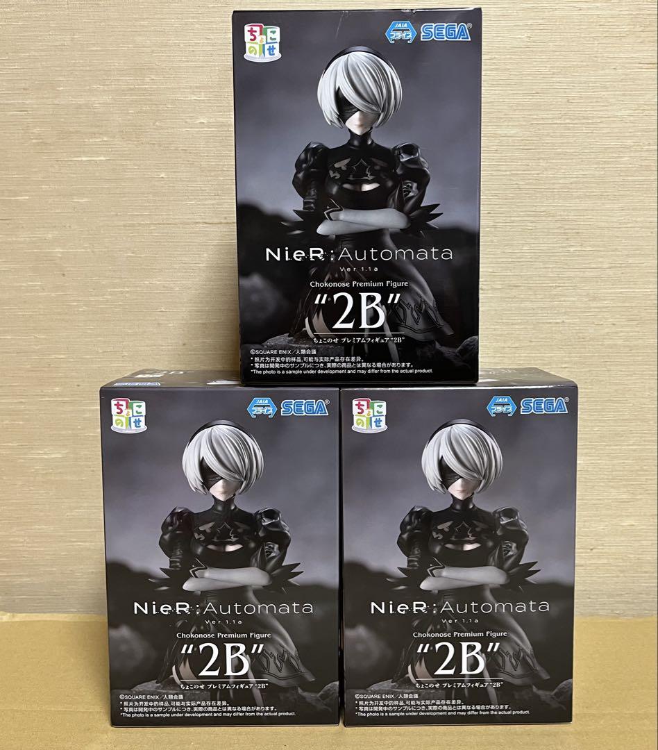NieR:Automata ちょこのせプレミアムフィギュア 2B まとめ売り Amazon | TVアニメ NieR:Automata Ver1.1a ちょこのせ