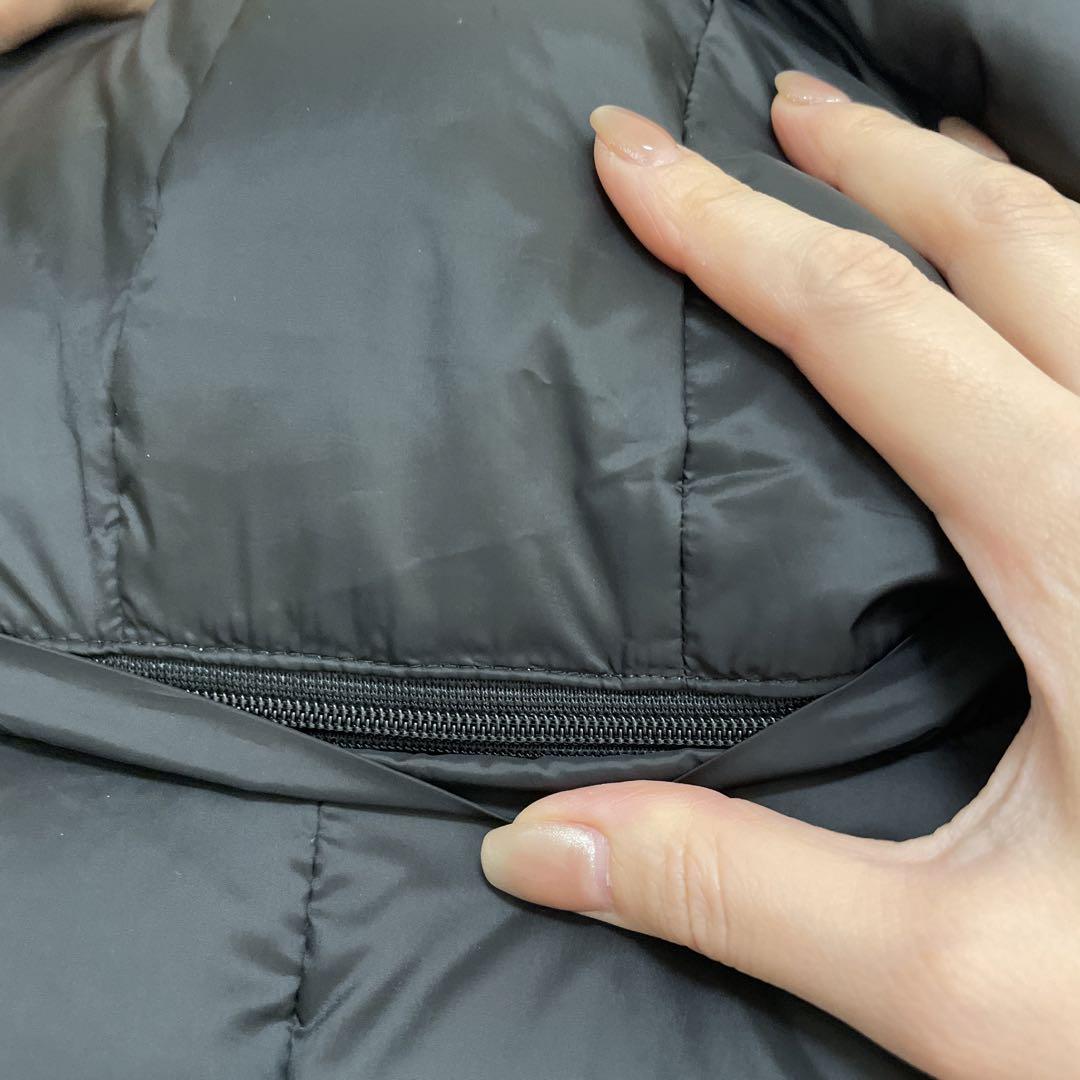 ★美品/即発送★23区 洗える/撥水加工 シレータフタ ロング ダウンコート
