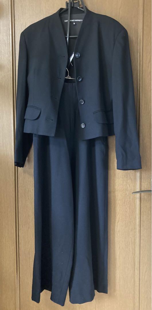 特価商品  KATHRINE HAMNETT ハイウエスト セットアップ 新品 80年代 スーツ・フォーマル・ドレス