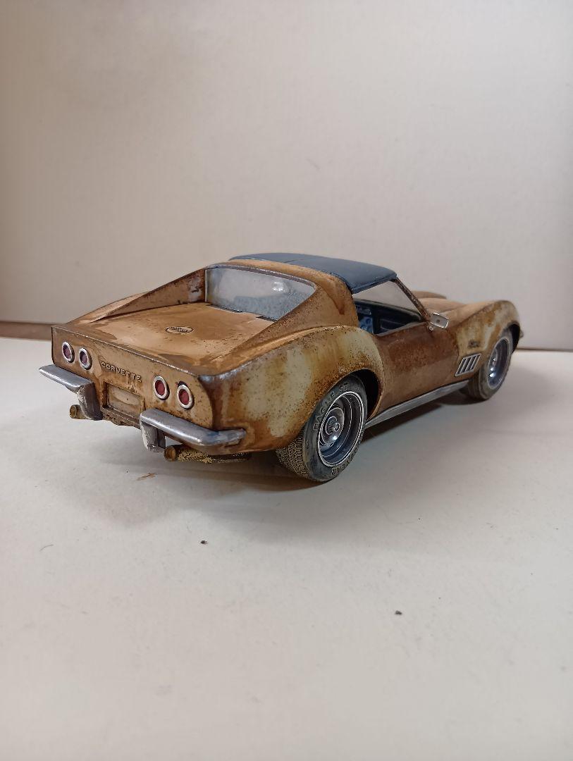 1968コルベットスティングレー1/24完成品
