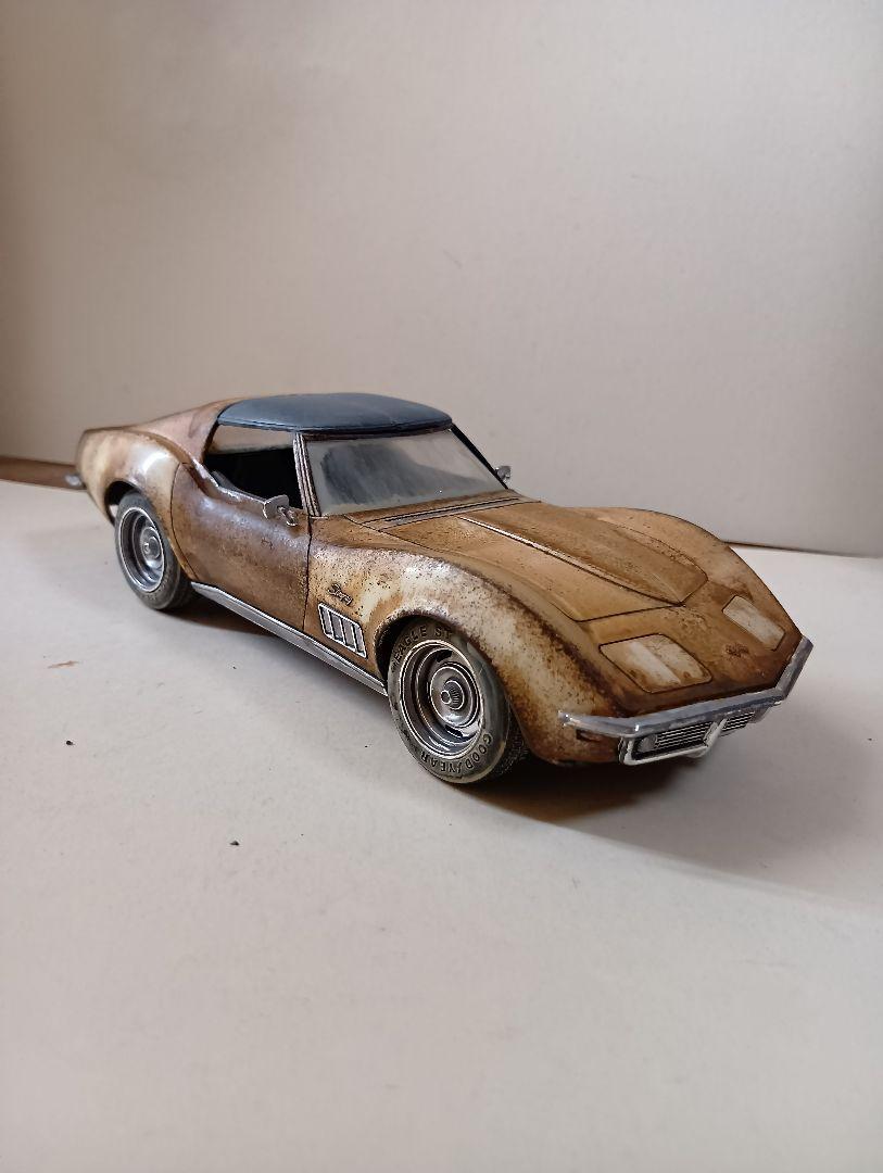1968コルベットスティングレー1/24完成品