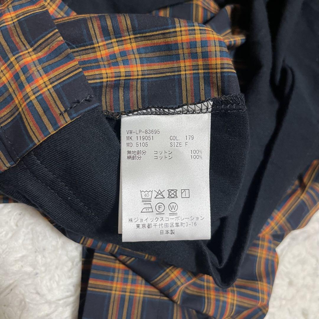 未使用タグ付き　ヴィヴィアンウエストウッドマン 切り替えビッグTシャツ オーブ