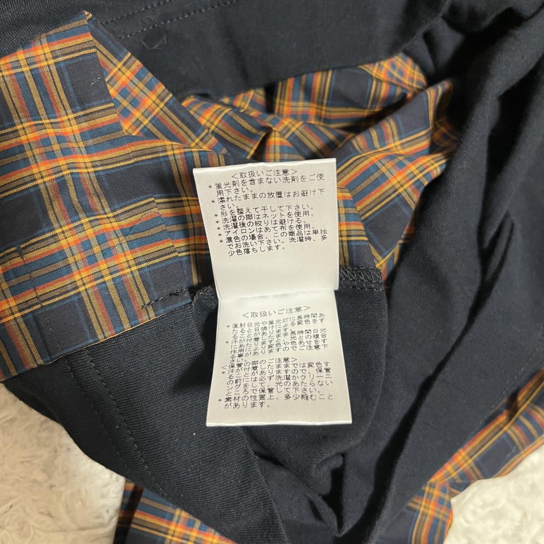 未使用タグ付き　ヴィヴィアンウエストウッドマン 切り替えビッグTシャツ オーブ