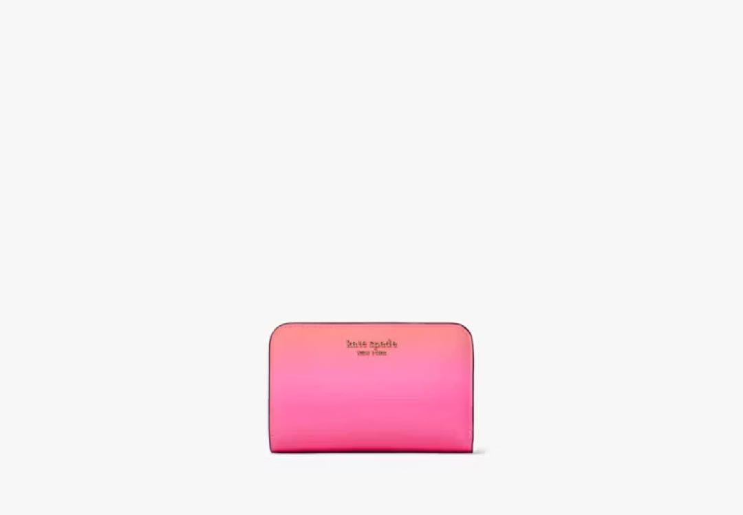 【新品未使用/箱付き】kate spade 二つ折り 財布