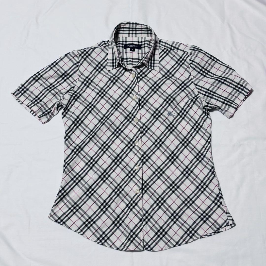 BURBERY LONDON♡ ノバチェック 半袖シャツ y2k - メルカリ