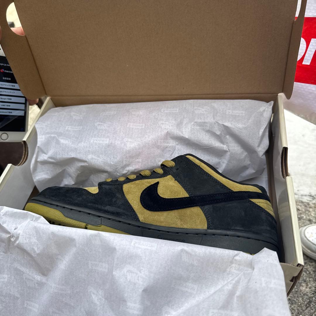 Nike x Supreme スニーカー イエロー/ブラック