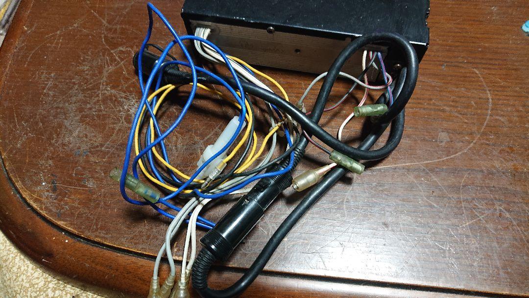 当時物、日立Lo-D MD-D4 カーオーディオ カセットデッキ 動作品