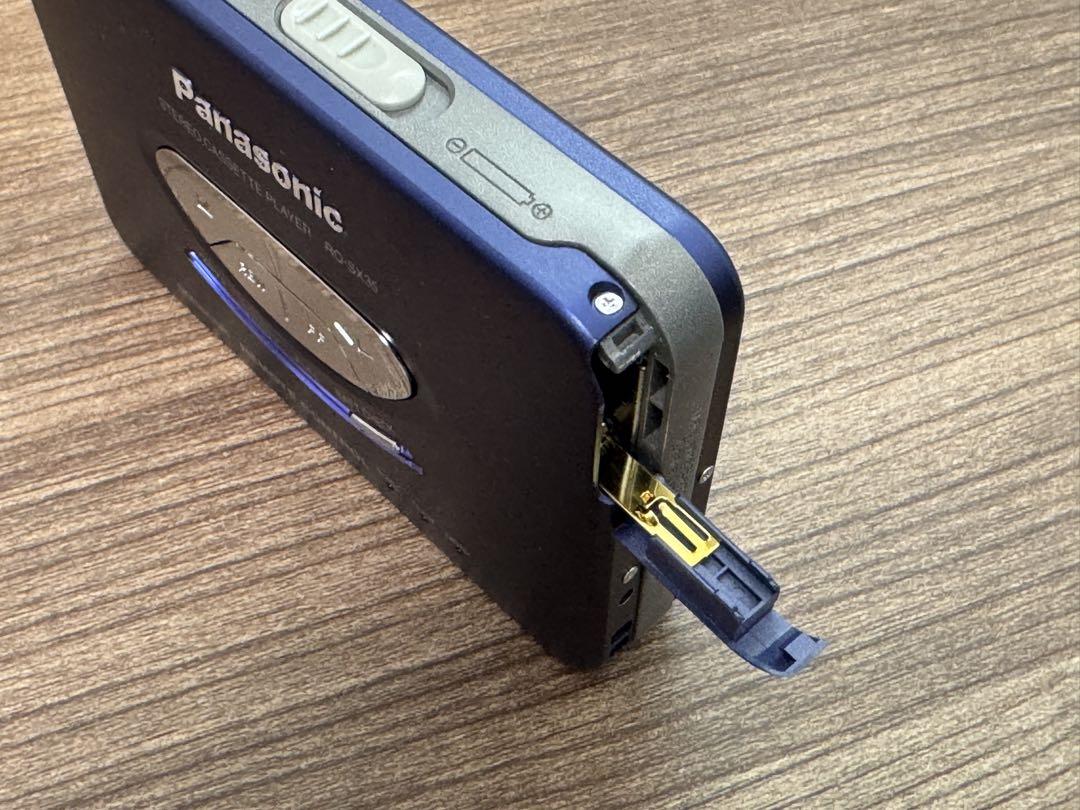 整備済｜Panasonic 高音質 カセットプレーヤー RQ-SX35