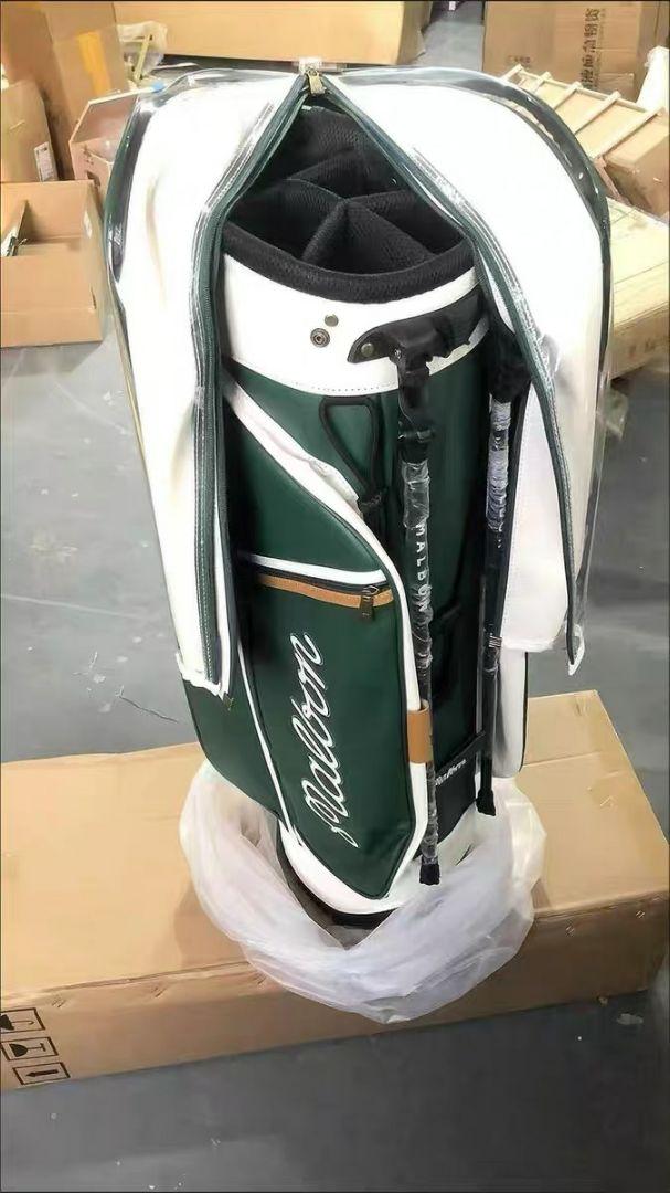 大人気★マルボン Malbon golf ゴルフバッグ•キャディバッグスタンド式