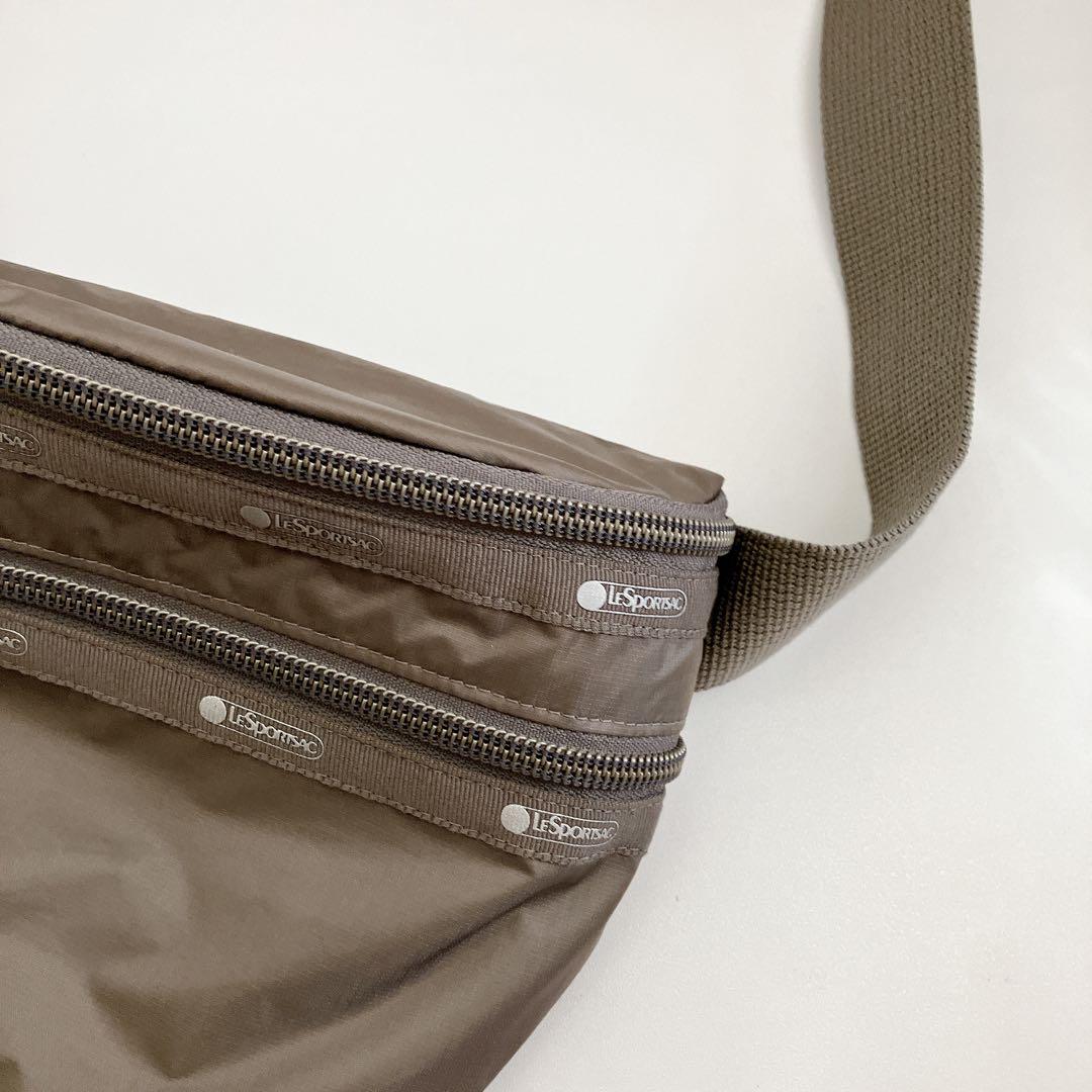 LeSportsac エッセンシャル ウエストポーチ ボディバッグ グレー