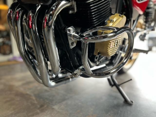 ＣＢ４００ＳＦ　エンジンガード　メッキ/取付参考画像NC31 NC39 NC42 CB400SF エンジンガード メッキ/取付参考画像NC31 NC39