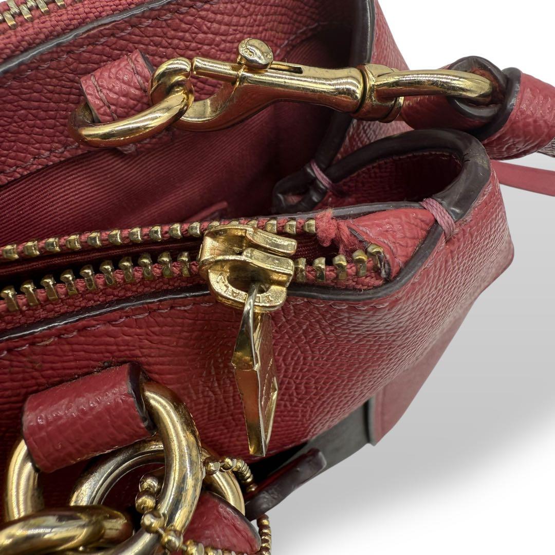 COACH コーチ ショルダーバッグ 2way PVC クロスボディ 多収納