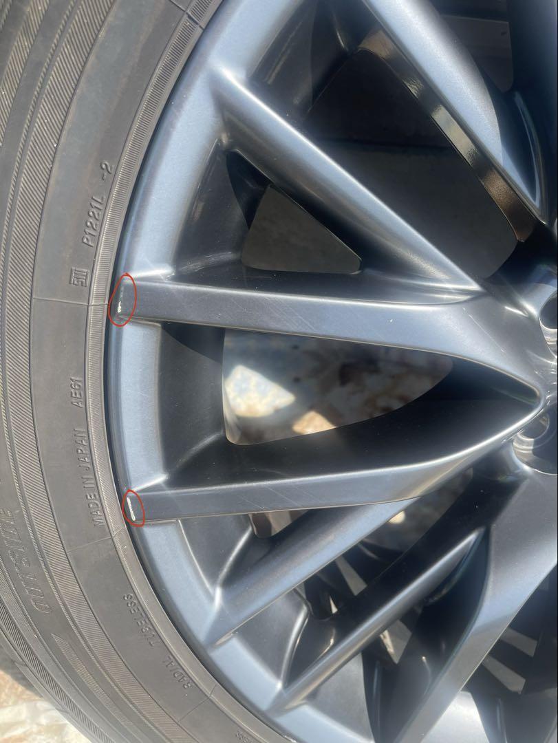 LEXUS 純正 20インチ ホイールタイヤセット 4本
