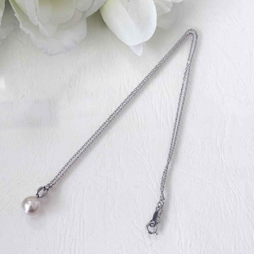223【ミキモト】K18 パール 約8.0mm ネックレス 223【ミキモト】K18 パール 約8.0mm ネックレス