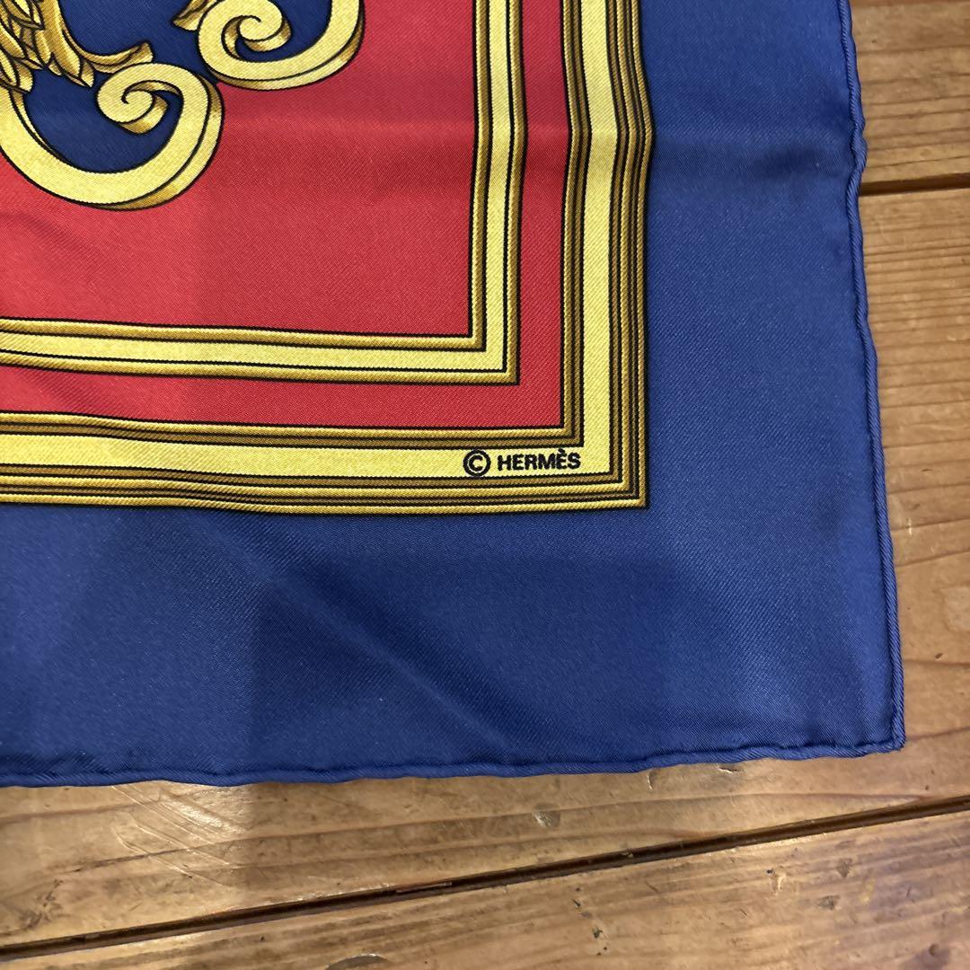 HERMES シルクスカーフ 90