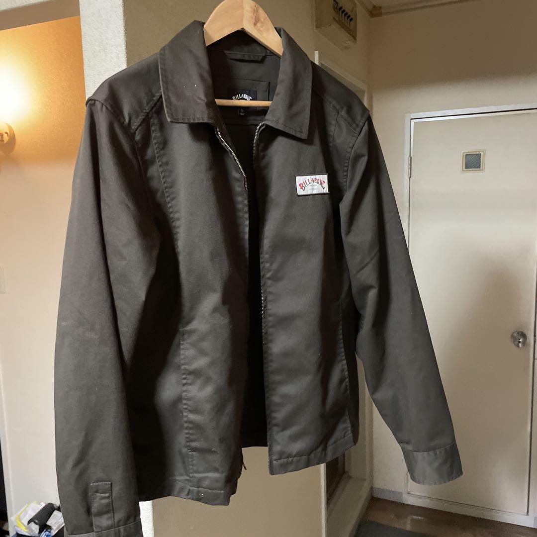 BILLABONG ダークブラウンジャケット Lサイズ