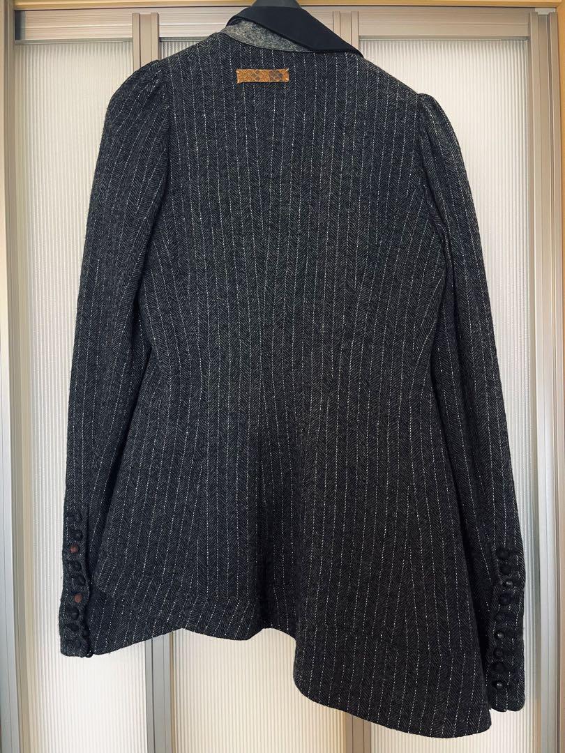 HYDE着 ifsixwasnine escargot jacket type IF SIX WAS NINE - JK-Escargot glitter pinstripe jacket – L