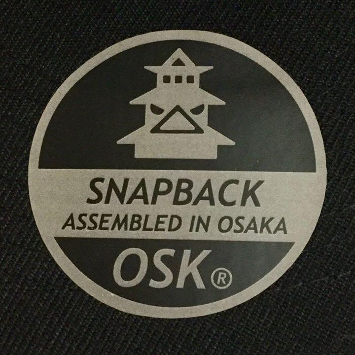 帽子 Osaka Castle Snapback Cap Black