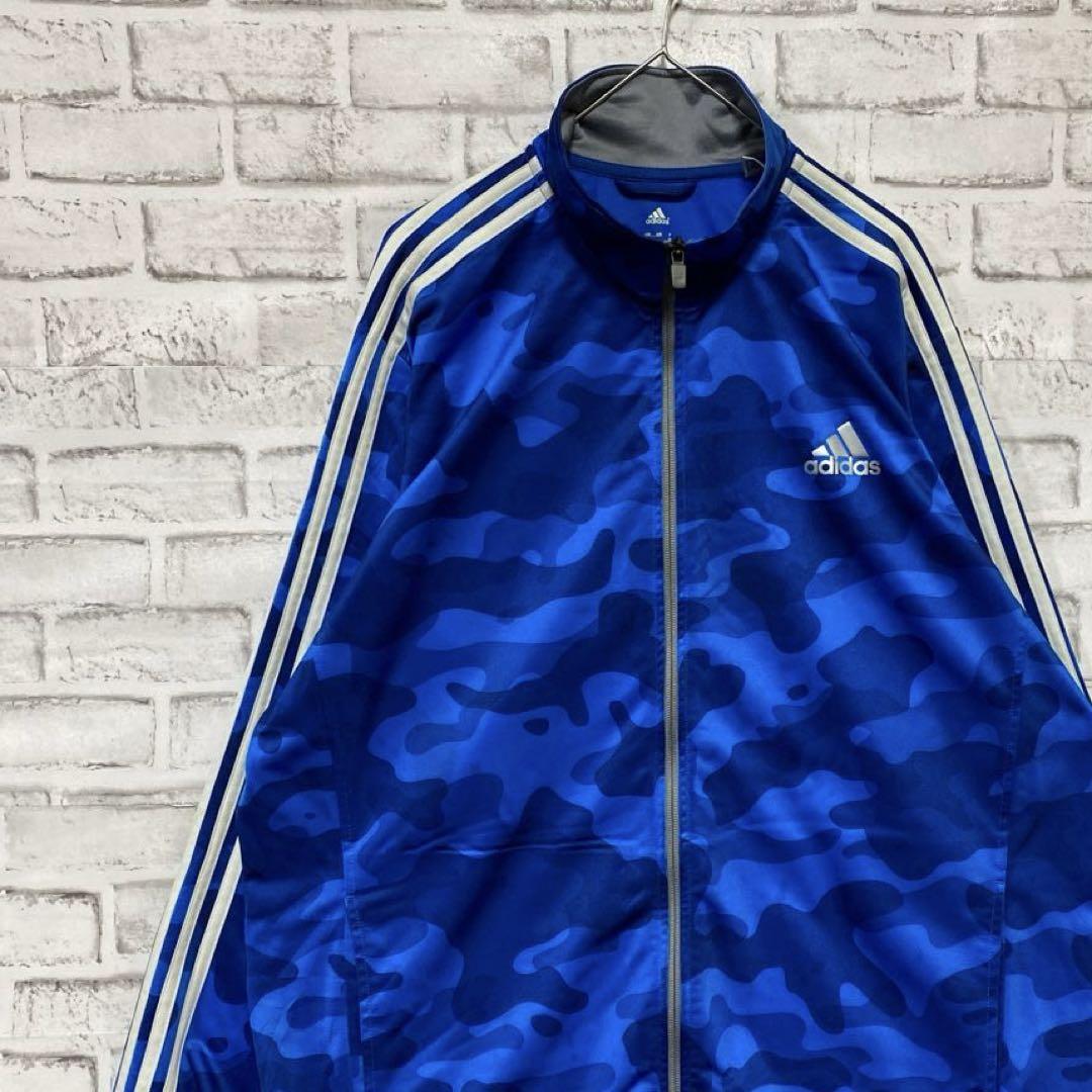 adidas アディダス ジャージ トラックジャケット 2XL 青 ブルー adidas Originals アディダス ジャージ ファイヤーバード