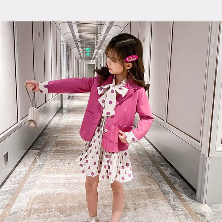 キッズ 子供服 130 ジャケットワンピースセット 水玉 フォーマルスーツ女の子 メルカリ キッズ 子供服 130 ジャケットワンピースセット 水玉 フォーマルスーツ女の子 メルカリ