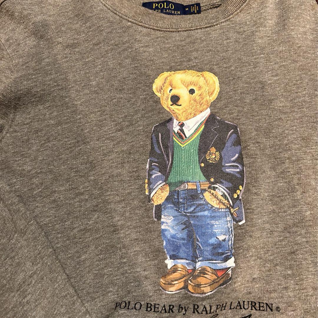 RalphLauren ラルフローレン　ポロベアスウェット　M prm-sw-150q-.jpg