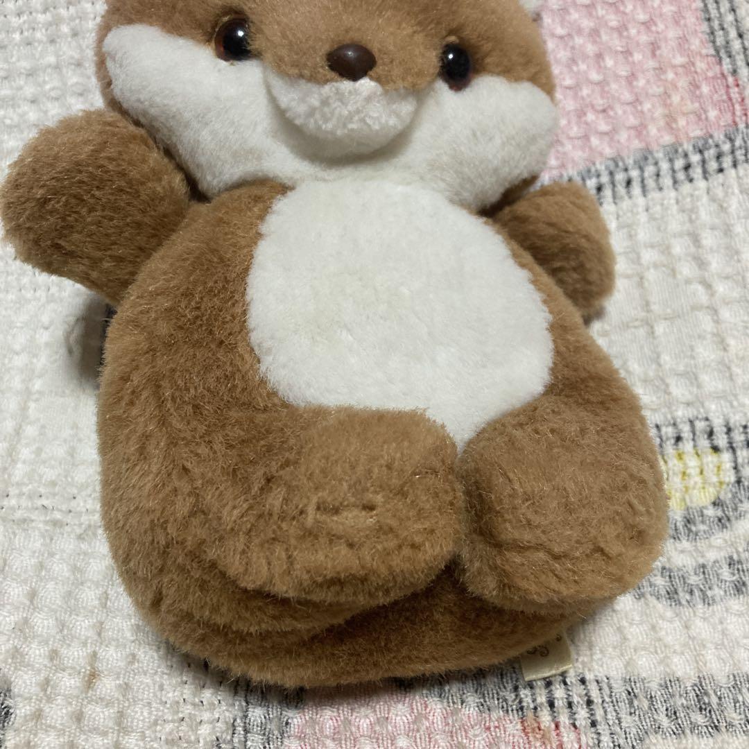 ぬいぐるみの三英　キタキツネ　チロンノプ　ぬいぐるみ　中古品　②