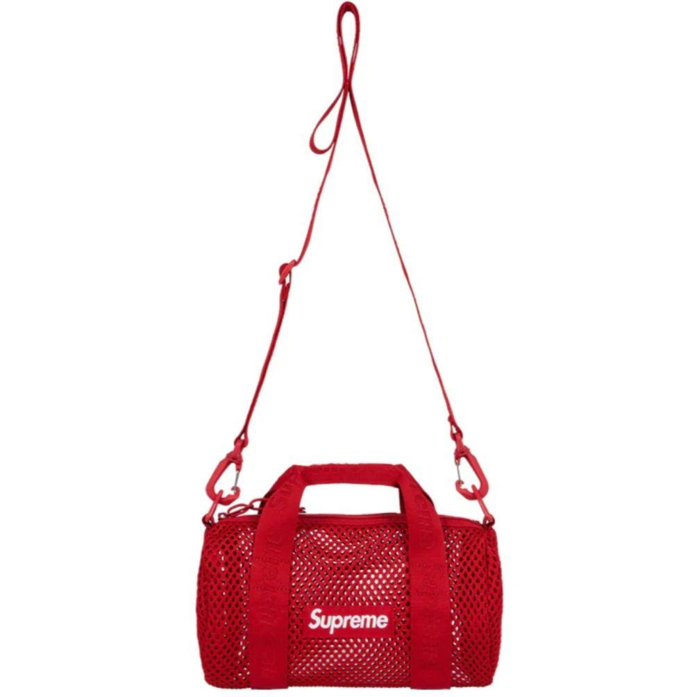 Supreme Mesh Mini Duffle Bag 赤 レッド