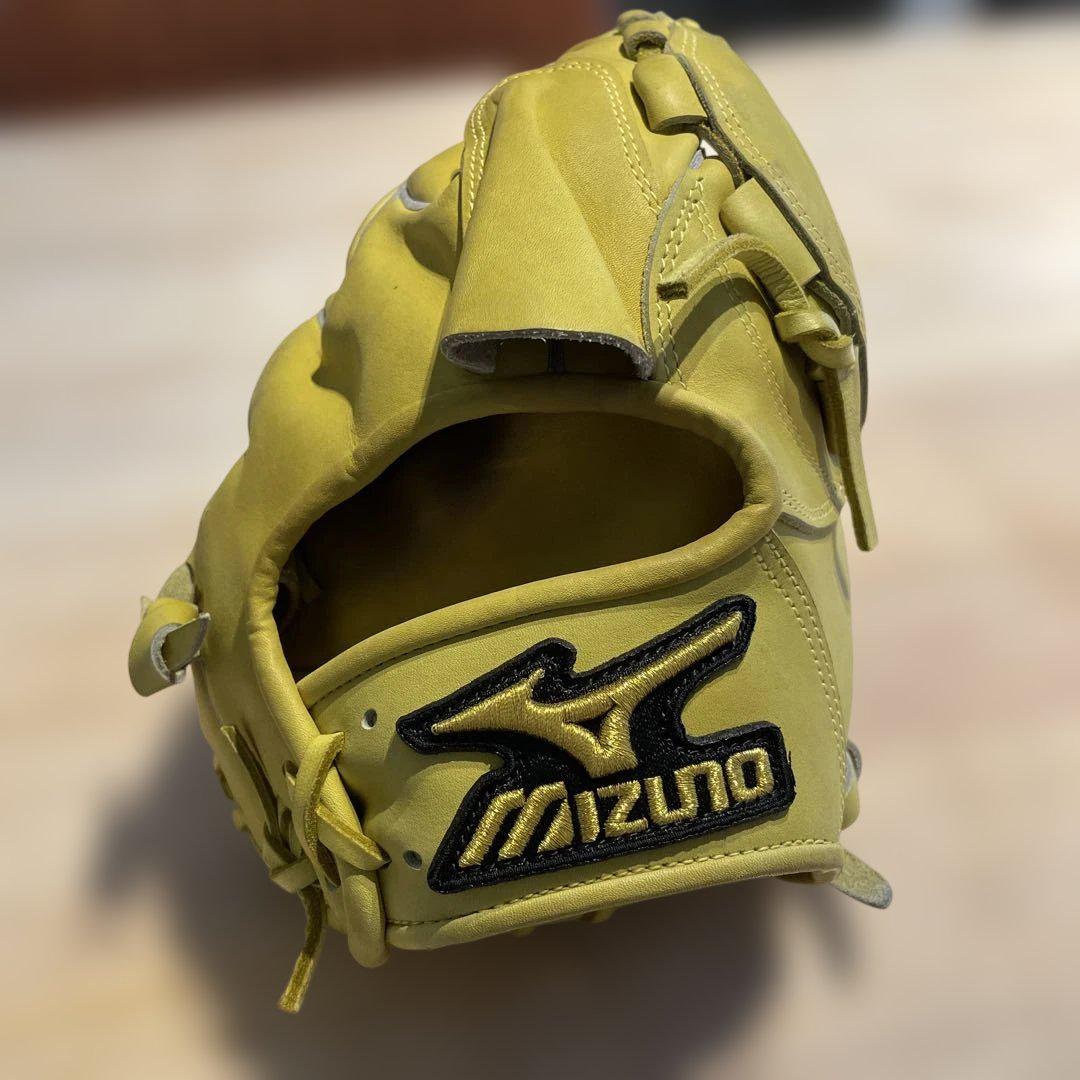 Mizuno Pro イエローグローブ MIZUNO PRO(ミズノ プロ) 硬式グローブ 約31cm イエロー
