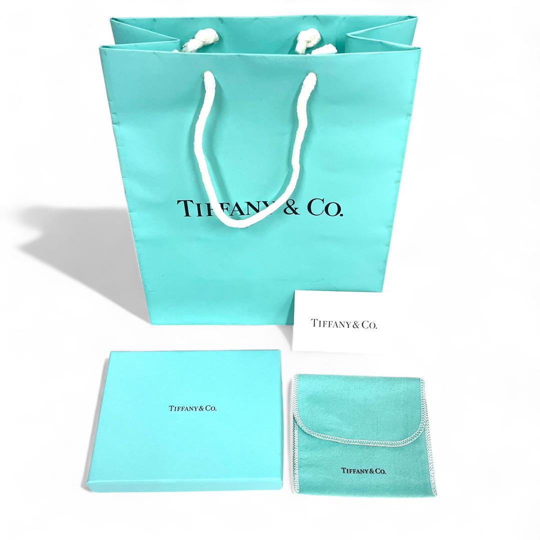 【新品未使用品】TIFFANY&Co シュリンクレザー　カードケース　ブラック