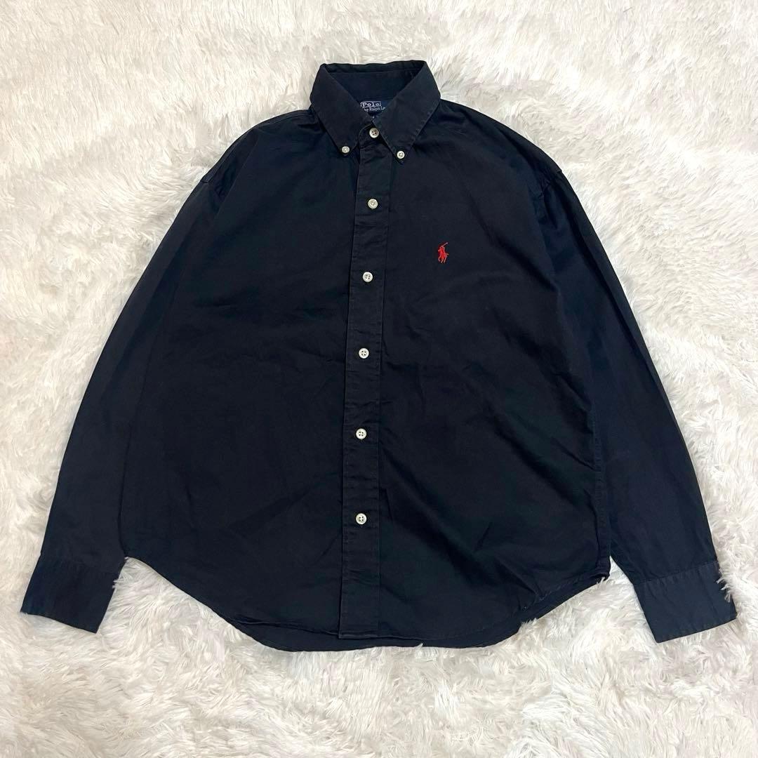 Polo by Ralph Lauren ボタンダウン長袖シャツ コットン100