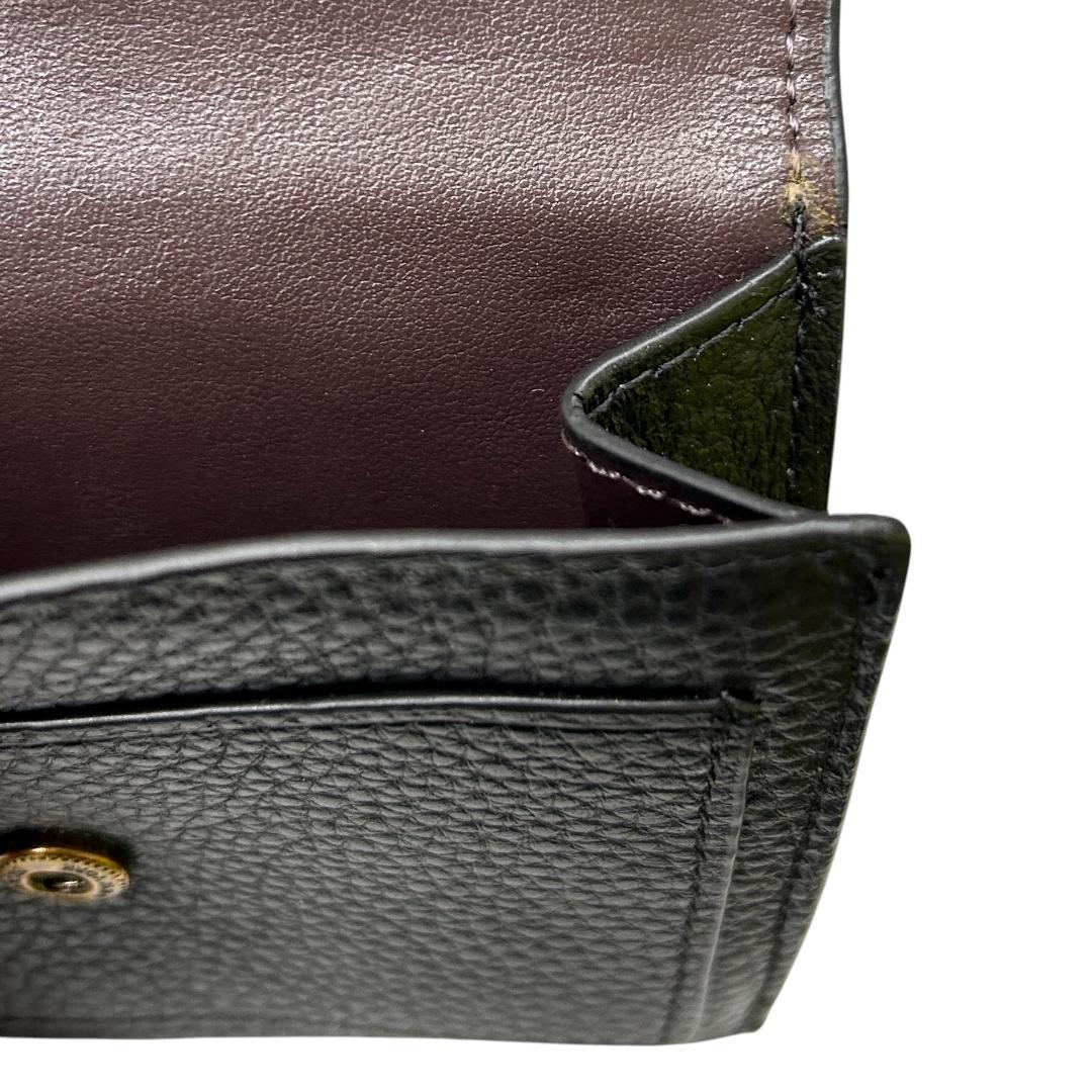 COACH コーチ 黒 ゴールド 財布
