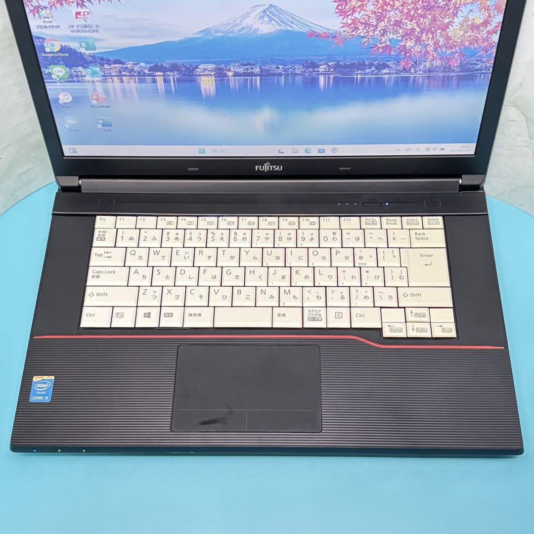 Office2021付】富士通☆Win11Pro☆爆速SSD☆i5ノートPC - メルカリ