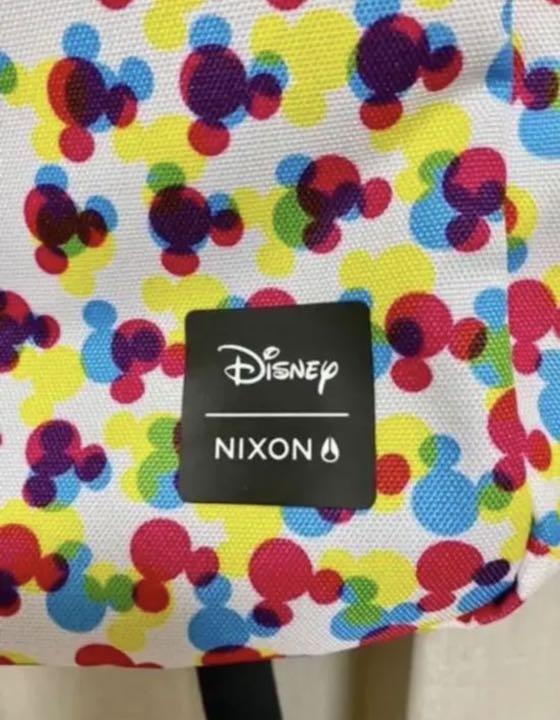 レア ディズニー ニクソン コラボ リュック レインボー カラフル