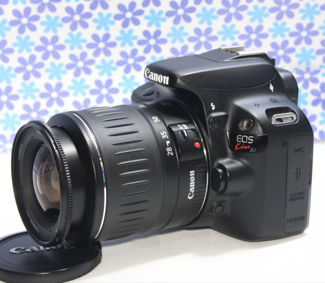 極美品❤️Canon EOS kiss X7❤️軽量・コンパクト❤️初心者おすすめ❤️