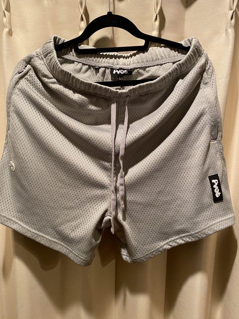 pvot メッシュショートパンツ（cream） Pvot Mesh Shorts (Cream)