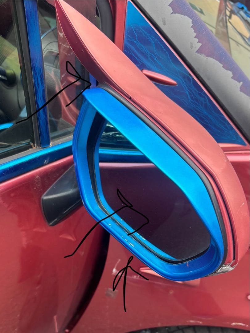 170系 メッキパーツ傷や汚れあり