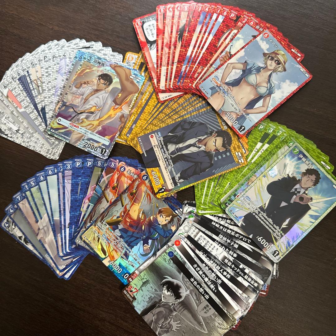 名探偵コナン】カードゲーム 西と東の大決戦 まとめ売り 95枚セット