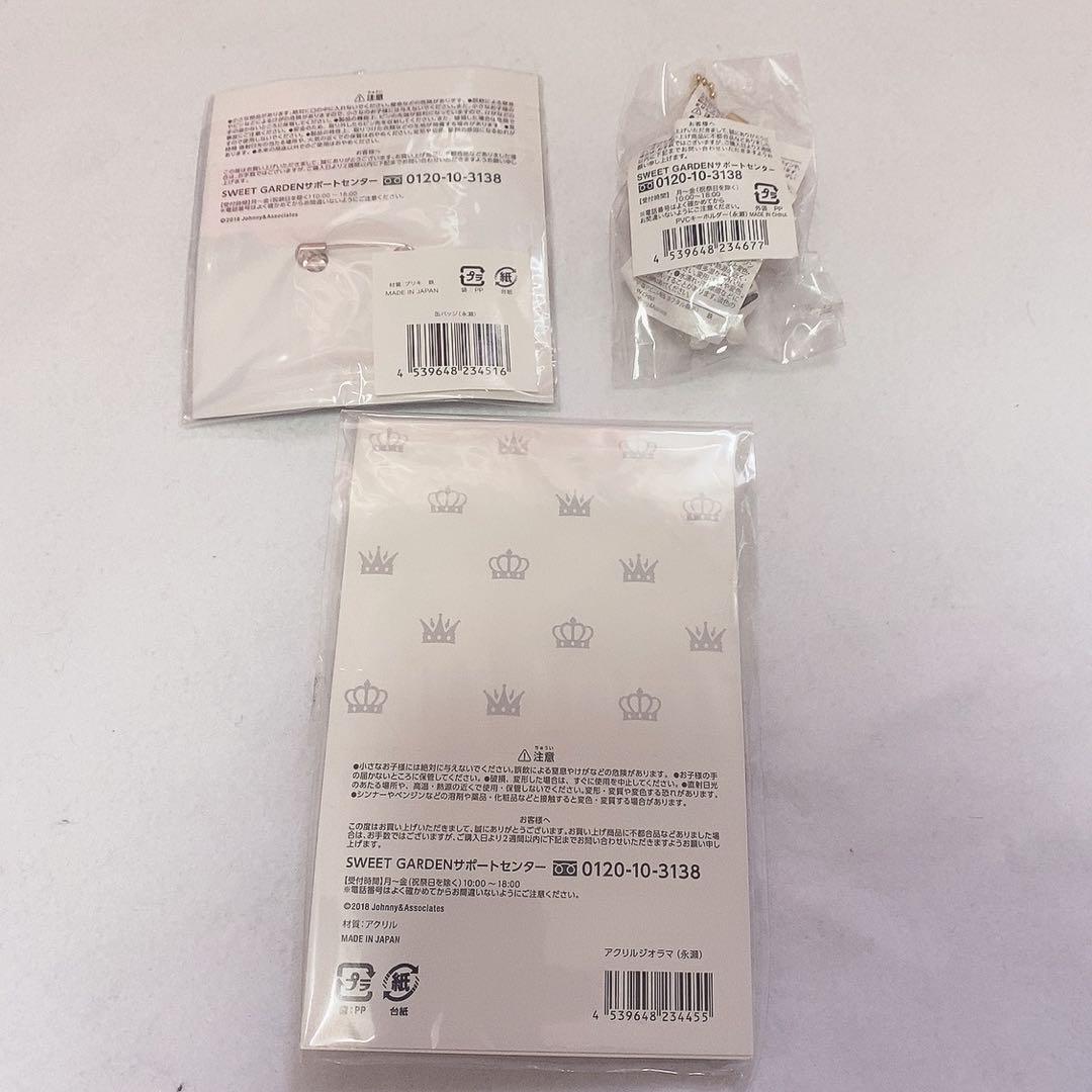 永瀬廉 アクリルスタンド アクスタ 缶バッジ 缶バッチ PVC