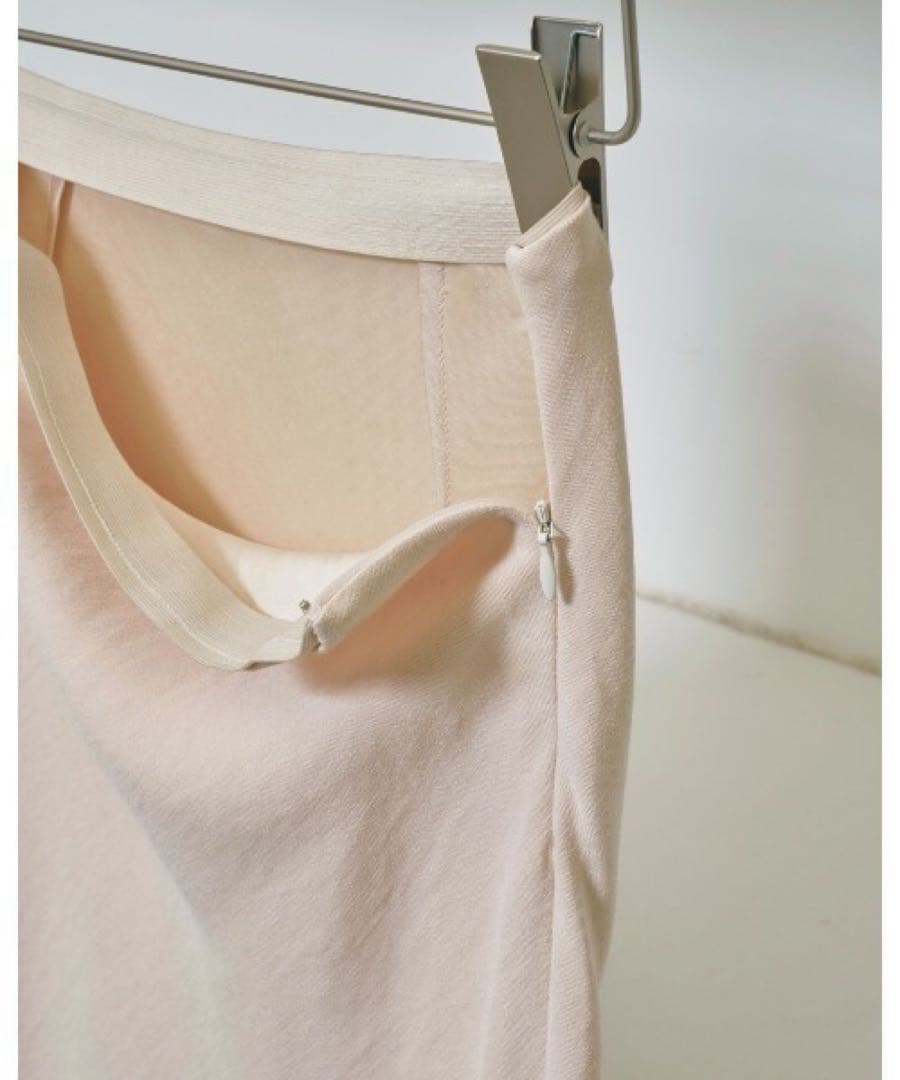 TODAYFUL Backsatin Pencil Skirt アイボリー36