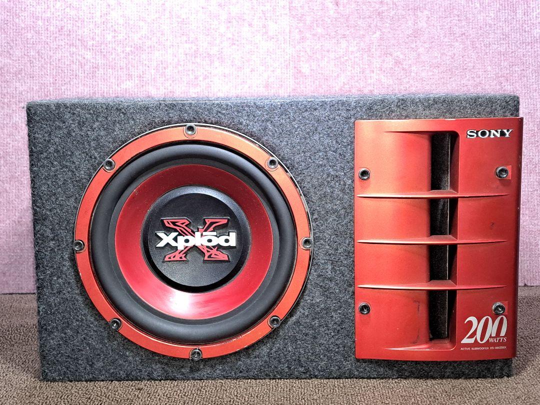 ☆SONY 200Wサブウーハー Xplod XS-AW200X☆動作良好 - カー