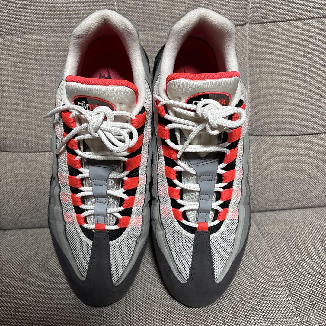 NIKE AIRMAX95 SOLAR RED/AT2865-100/11