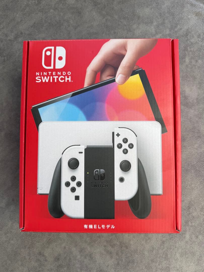 【ほぼ新品】 Nintendo Switch 有機ELモデル ホワイト本体