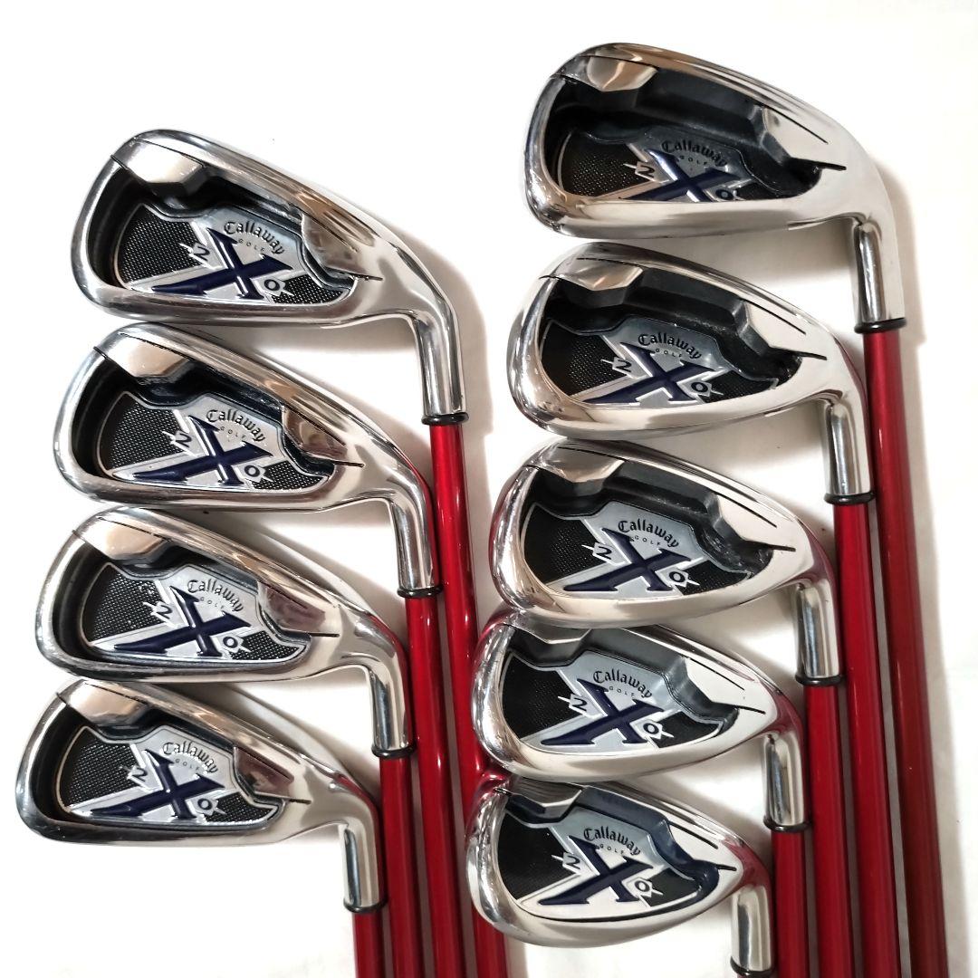 希少　Callaway　X20　レディース　アイアンセット　USモデル　X・20