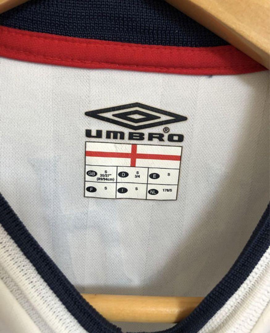 UMBRO アンブロ イングランド代表 ベッカム 柴田ひかり着用 Sサイズ