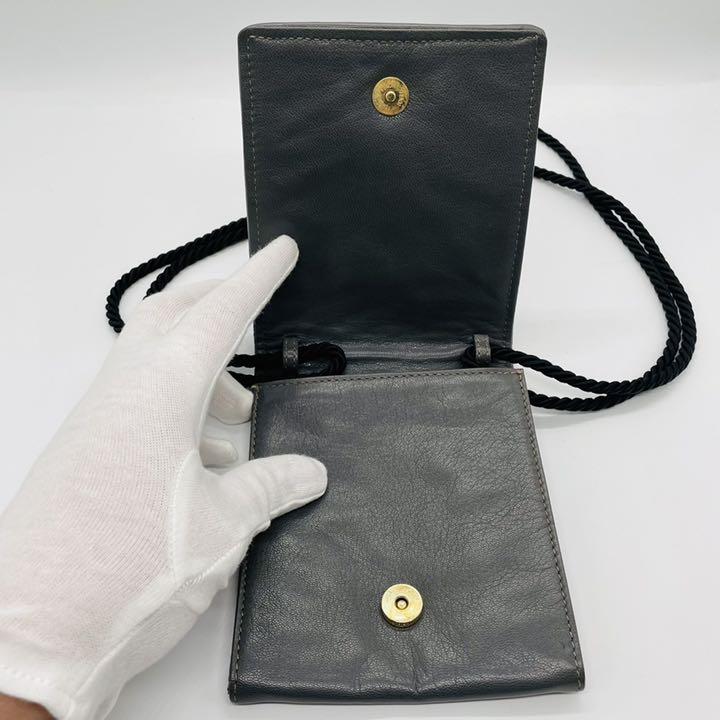 人気新作登場 美品 肩掛け グレー 人気 k8ZXD-m64139268637 FENDI フェンディ ポシェット 人気SALE定番人気