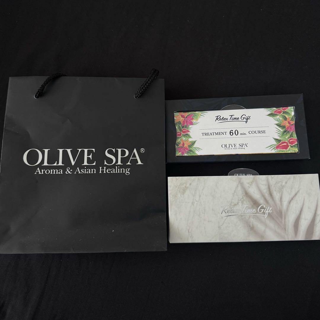 OLIVE SPA リラックスタイムギフト 60分コース オリーブスパ リラックスタイム ギフト｜OLIVESPA RELAX TIME GIFT