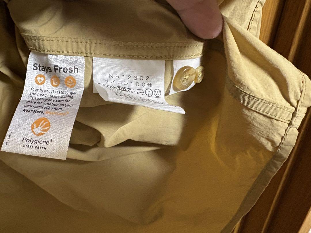 ザノースフェイス　ラッスルキャノピーシャツ　好日山荘　ベージュ