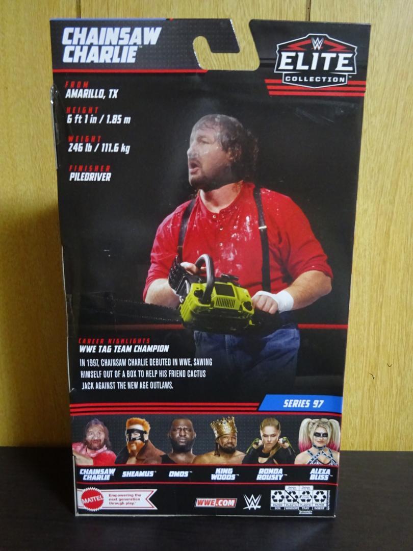 WWE フィギュア チェインソー・チャーリー テリー・ファンク
