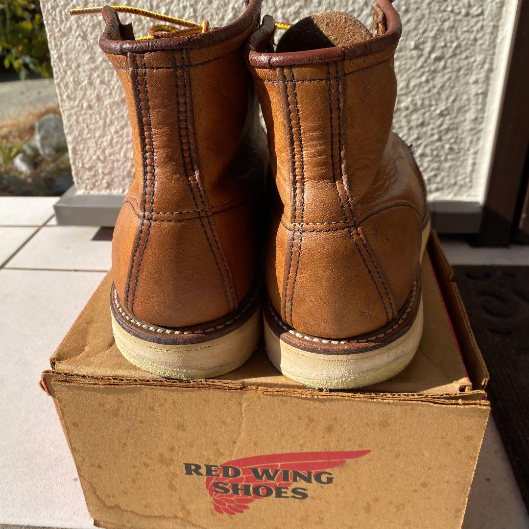【後払い手数料無料】 レッドウイングアイリッシュセッター希少!RED ブーツ 犬刻印 WING-875 - ブーツ
